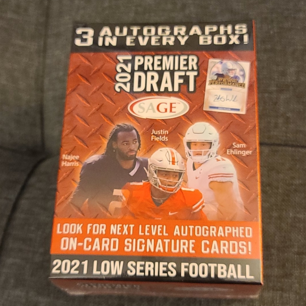Sage 2021 Premier Draft football cards